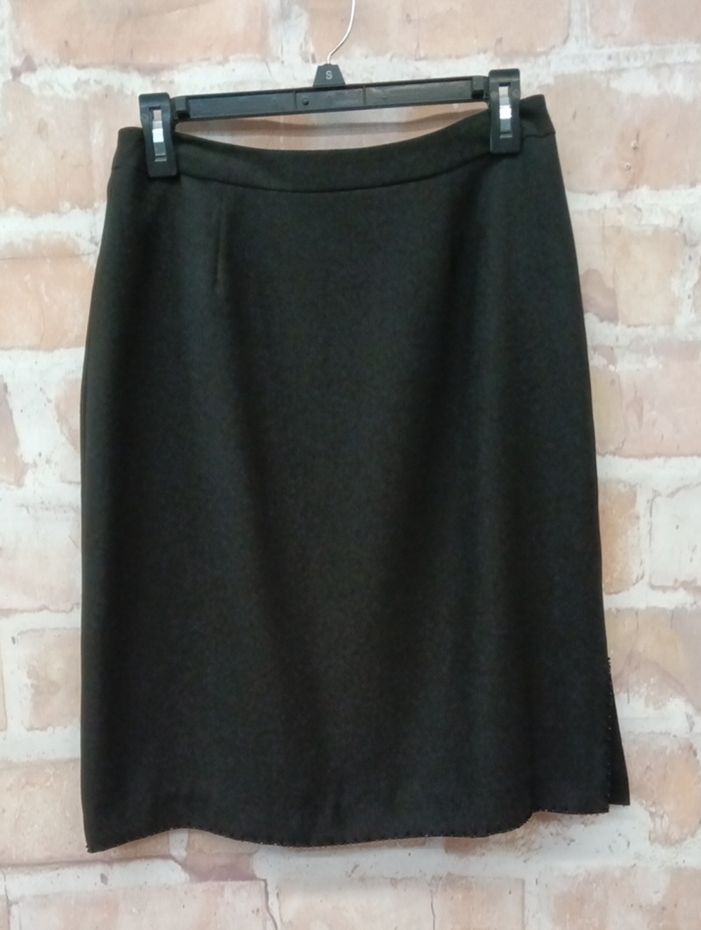 Adrianna Papell Black Pencil Skirt